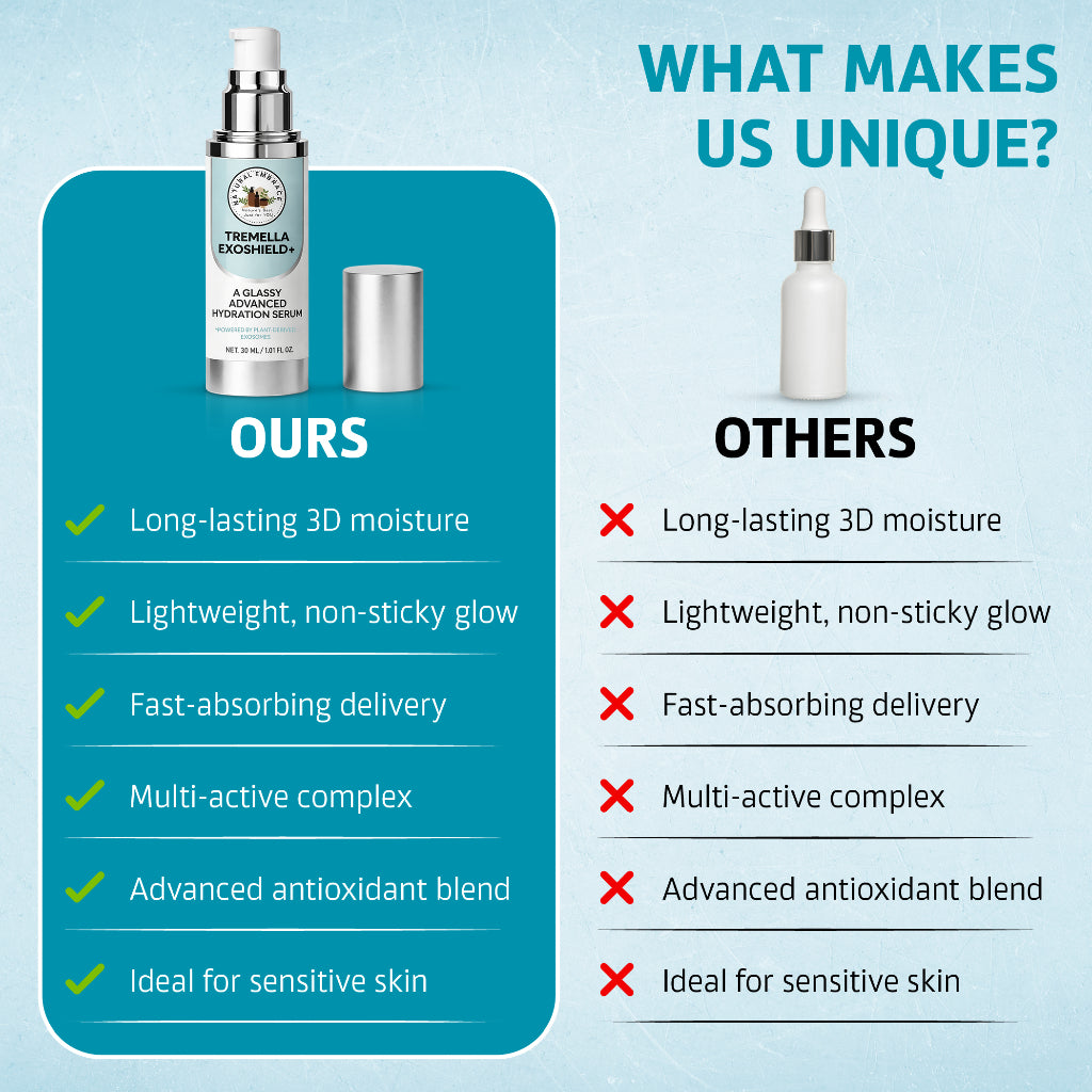 Glassy Hydrating HA phyto-Exosomes Serum TREMELLA EXOSHIELD+