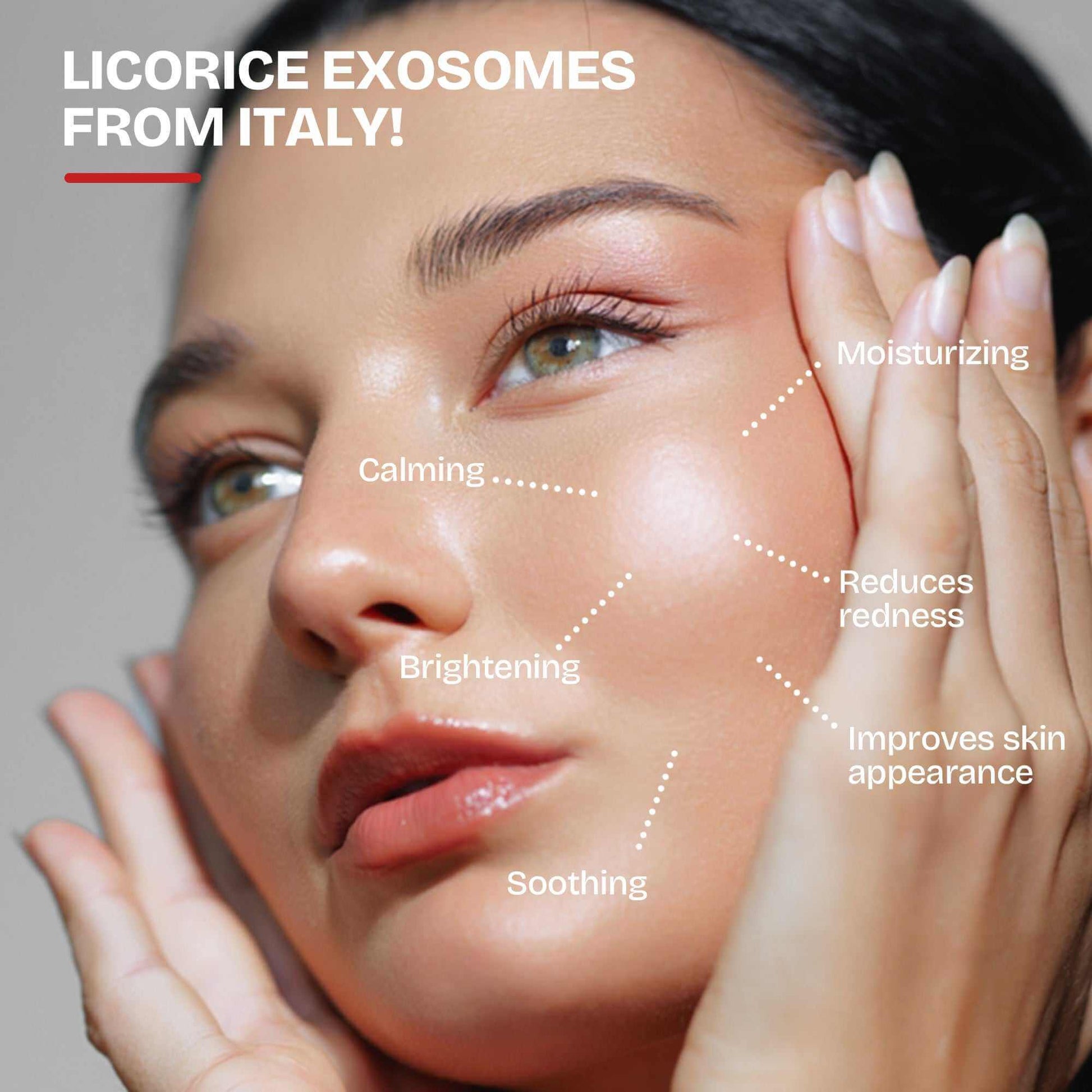 Exosilk Advanced Renewal Serum bottle with copper peptide and ceramide complex for skin renewal