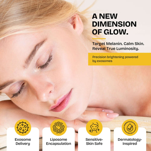 CICA ExoRADIANCE Advanced Brightening Serum exosome brightening serum for enhanced skin luminosity.